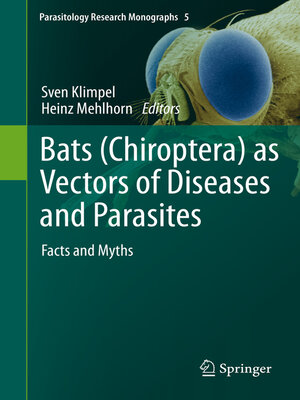 cover image of Bats (Chiroptera) as Vectors of Diseases and Parasites